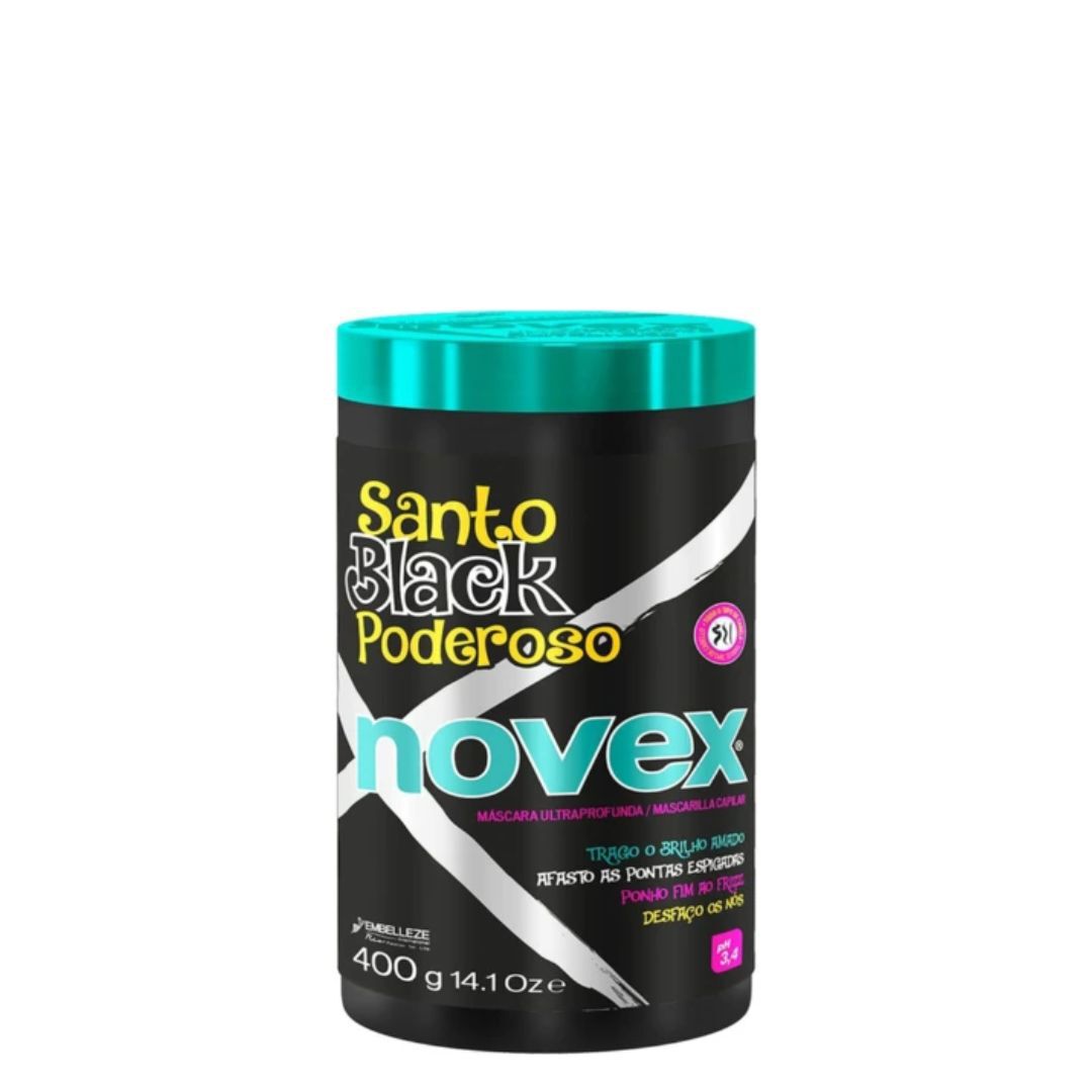 Novex SANTO BLACK PODEROSO Mystic Black Hair Mask - 400gr