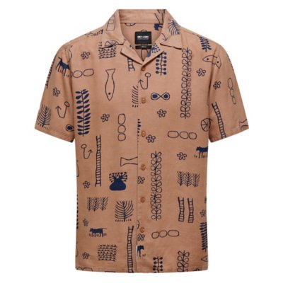 Chemise à manches courtes homme Onsalvin Reg Object Aop Resort S ONLY AND SONS