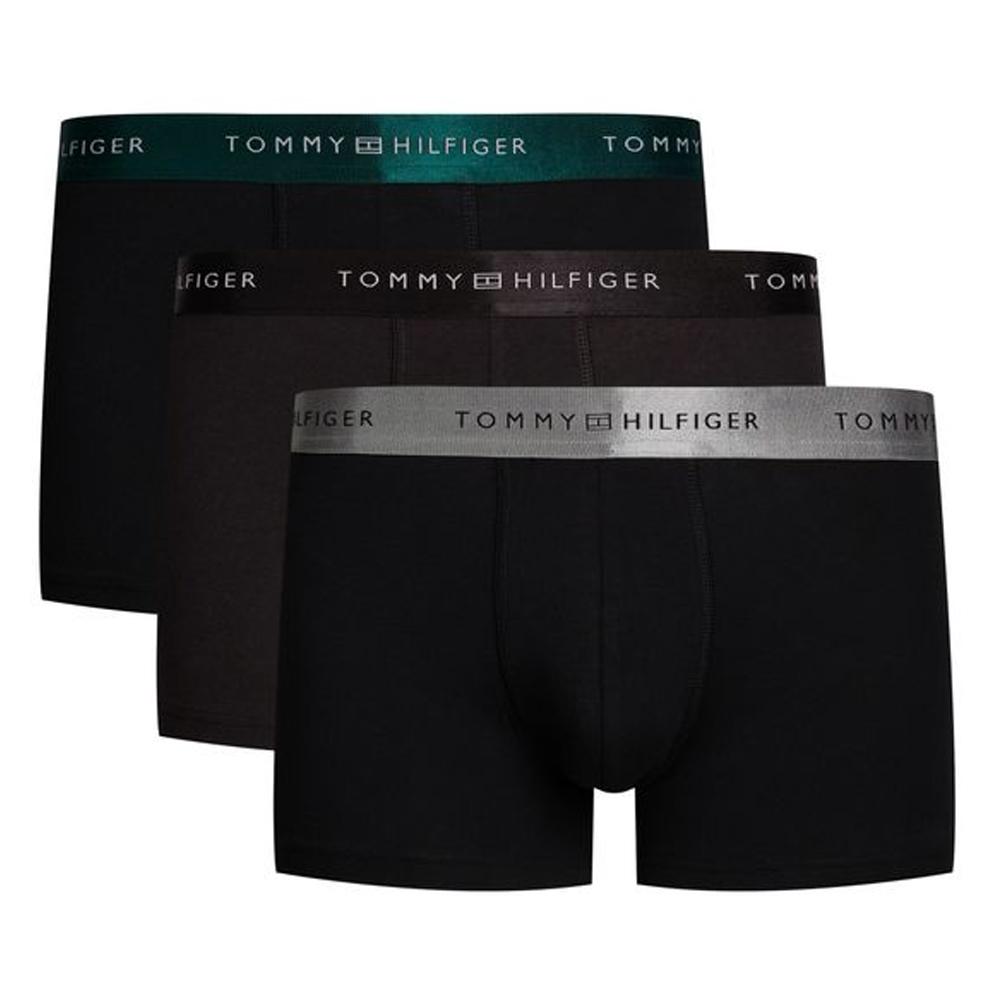 Tommy Hilfiger Lot de 3 Boxers Noir Homme Tommy Hilfiger Metallic