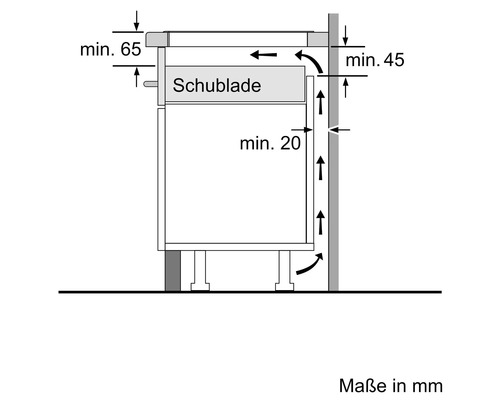 Bosch inductiekookplaat met frame, 80,2 x 51,3 cm, 4 kookzones, PXV845HC1E