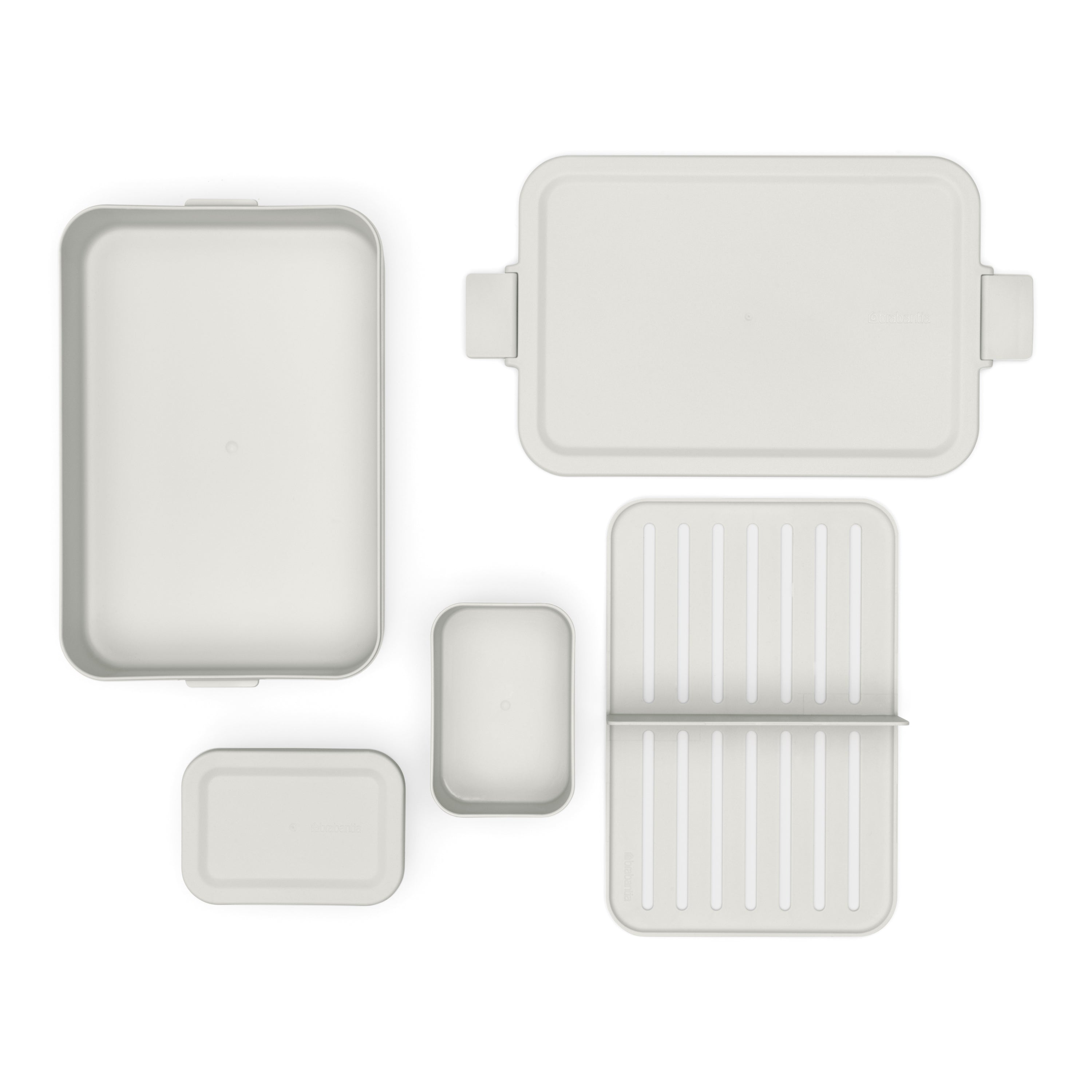 Brabantia Make & Take Bento Lunchbox - Kunststof - Light Grey