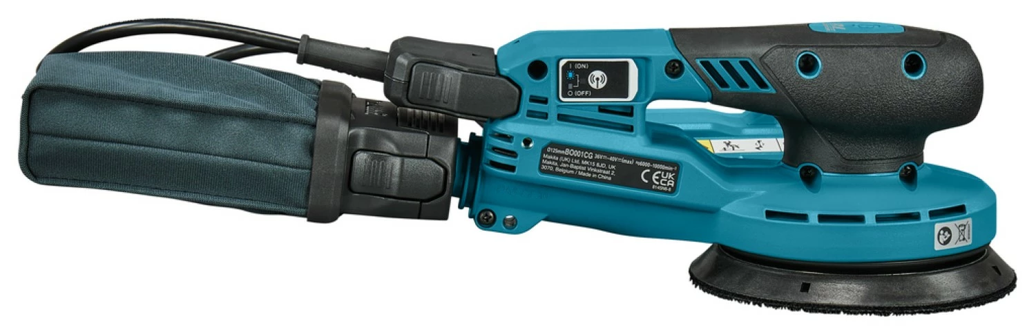 Makita BO001CGZJNL XGT 40V Li-ion accu Exentrische schuurmachine in Mbox - 125mm