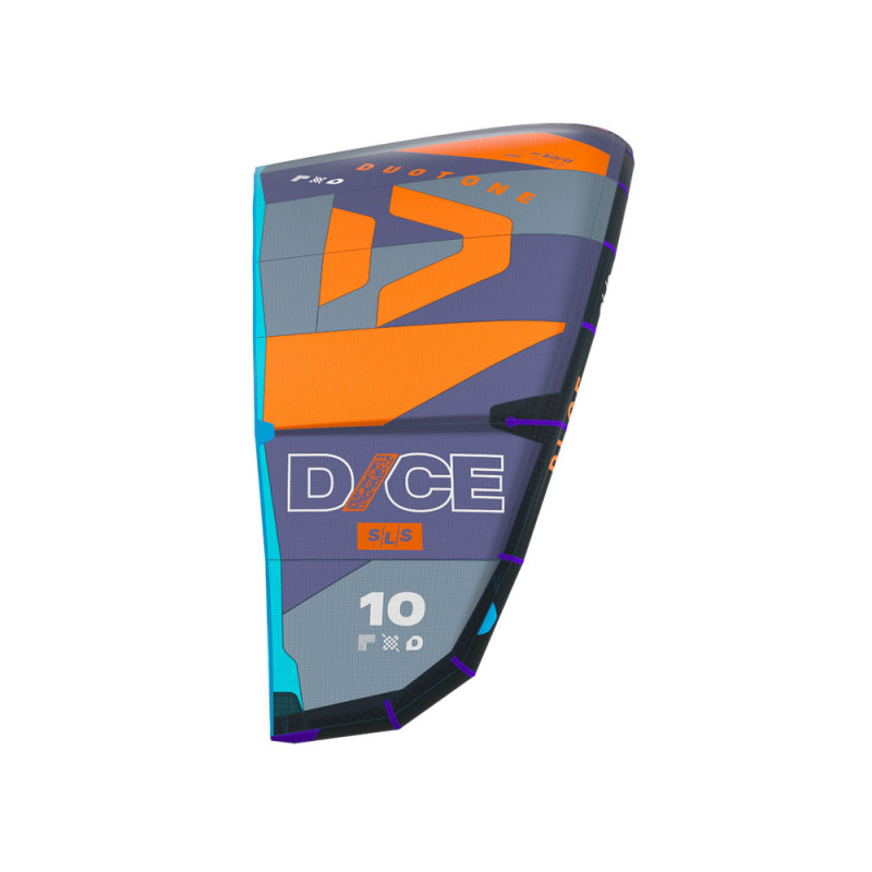 AILE DE KITESURF DUOTONE DICE SLS 2024 BLUE/DARK GREY