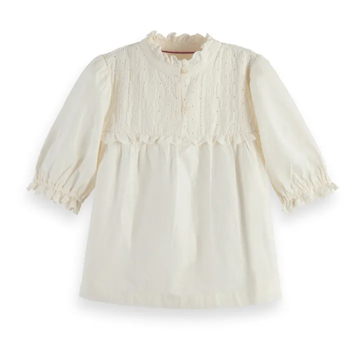 Scotch & Soda Blouse Broderie Anglaise | Ecru