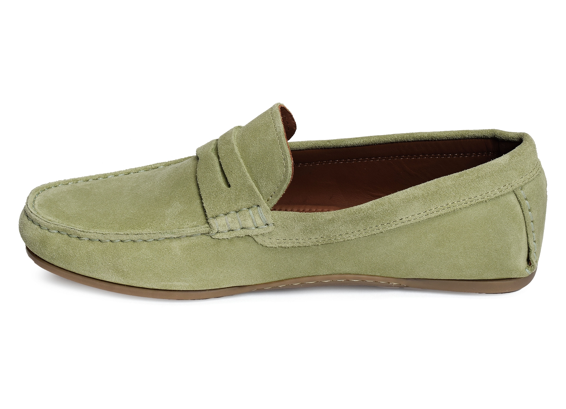 Casual hilfiger suede driver 4998 olive