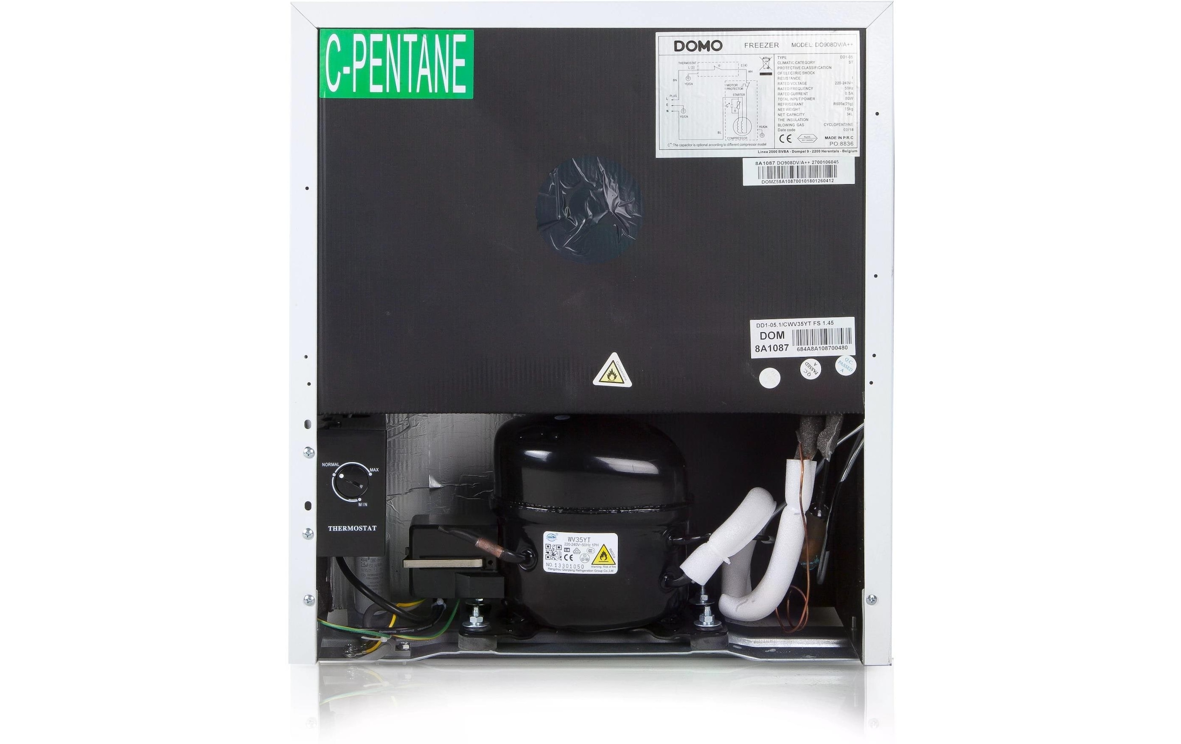 Domo Gefrierschrank »DO91102F« 51 cm hoch 44 cm breit