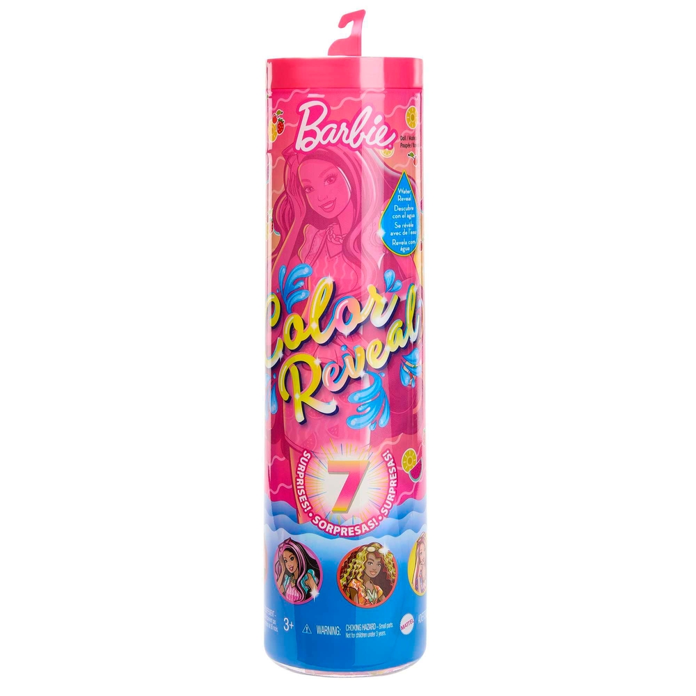 Barbie Sweet Fruit Puppen-Sortiment mit Farbenthüllung
