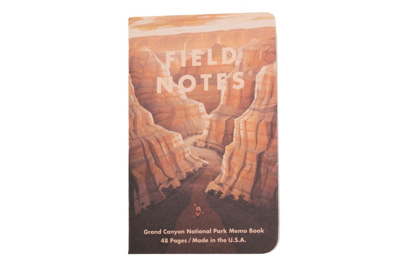 Field Notes National Parks FNC-43b Graph 3-Pack B Grand Canyon Joshua Tree Mount Rainier, notitieboekjes