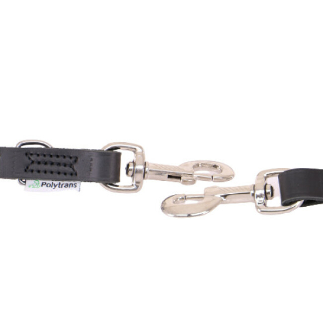 Laisse cuir multiposition pour chien