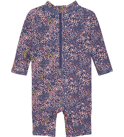 Color Kids Schwimmanzüg - UV50+ - Vintage Indigo