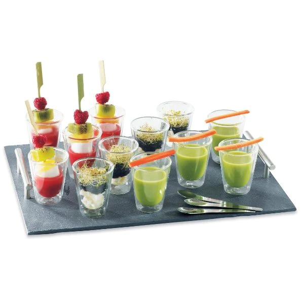 Plateau de service en ardoise Lebrun