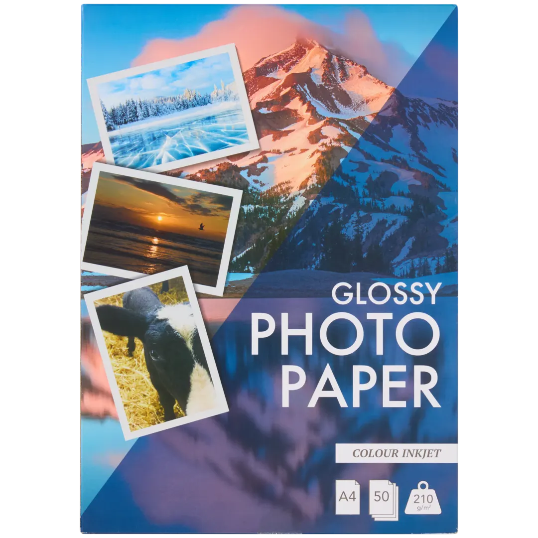 Glanzend fotopapier A4 50 vel