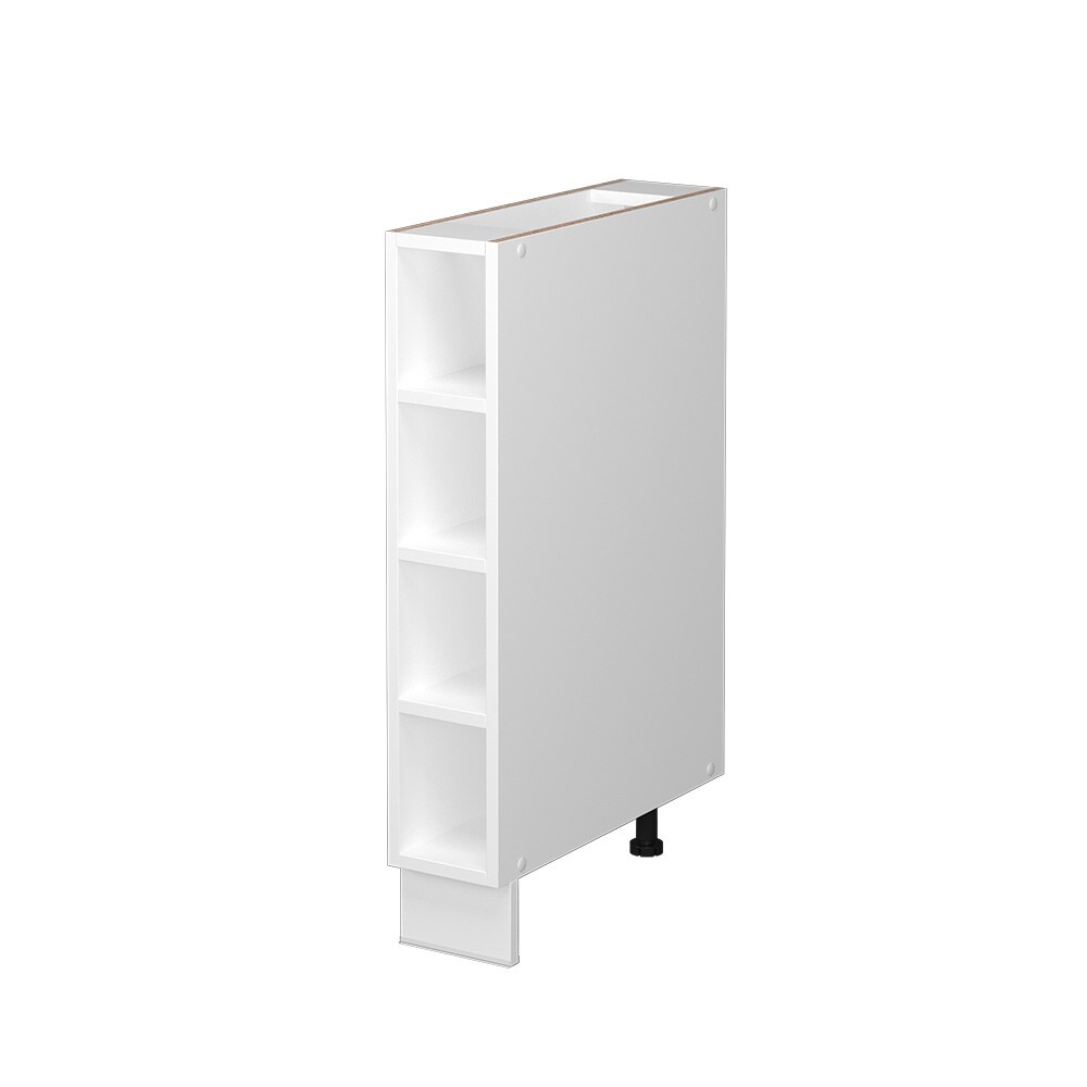 Vicco Regalunterschrank Küchenschrank Küchenmöbel Fame-Line Weiß 15 cm modern Küche Unterschrank Einbauküche Einlegeboden Küchenzeile Regal Aufbewahrung