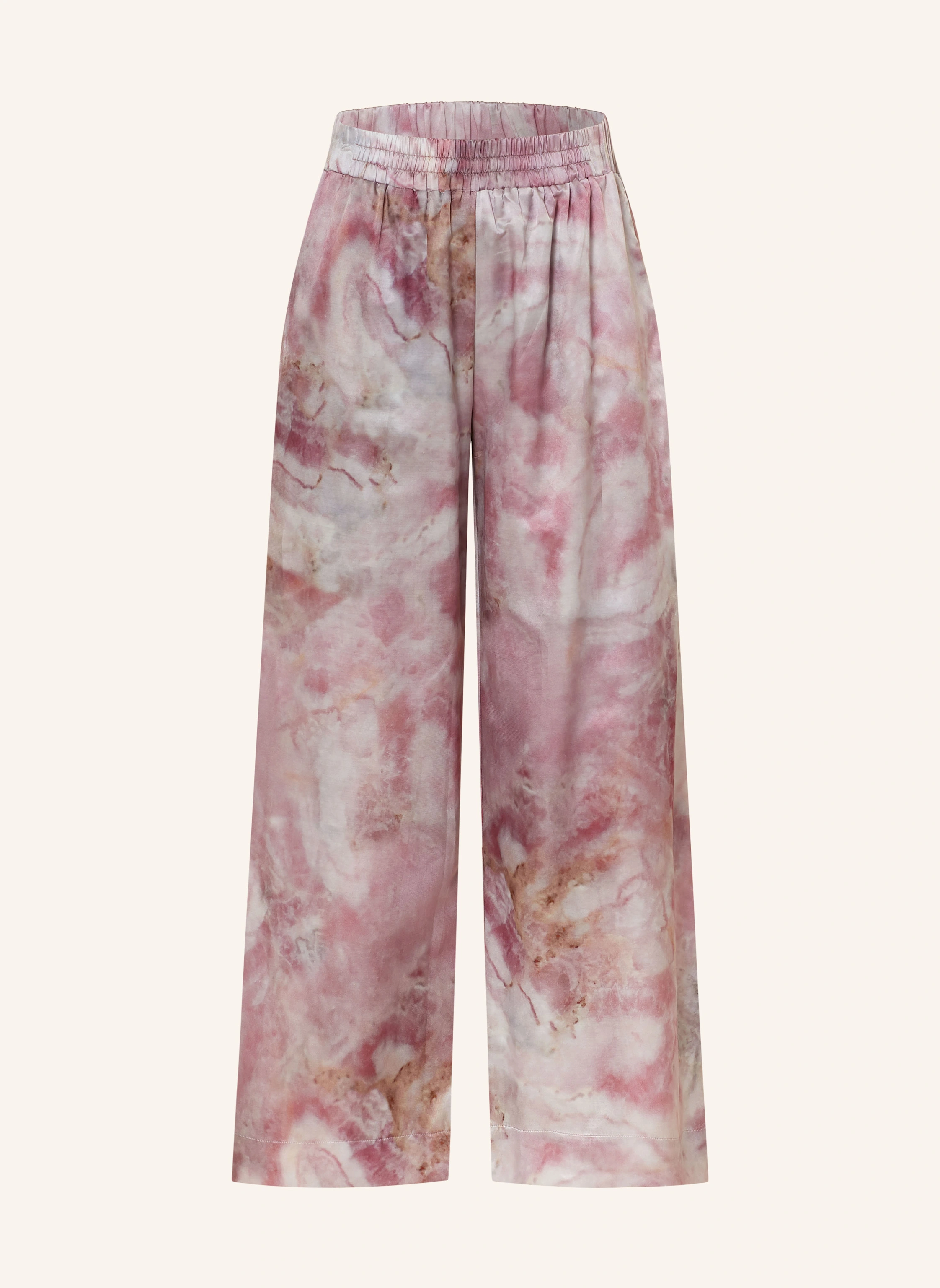 zimmerli Schlafhose COTTON SILK PRINT mit Seide