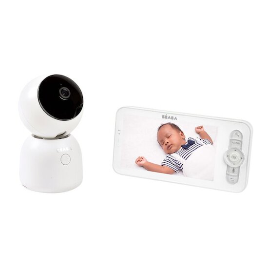 Écoute Bébé Vidéo Zen Night Light   Blanc        de               Béaba