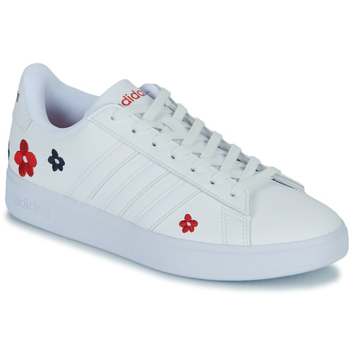 Adidas Sportswear - GRAND COURT 2.0 - Blanc / Fleurs