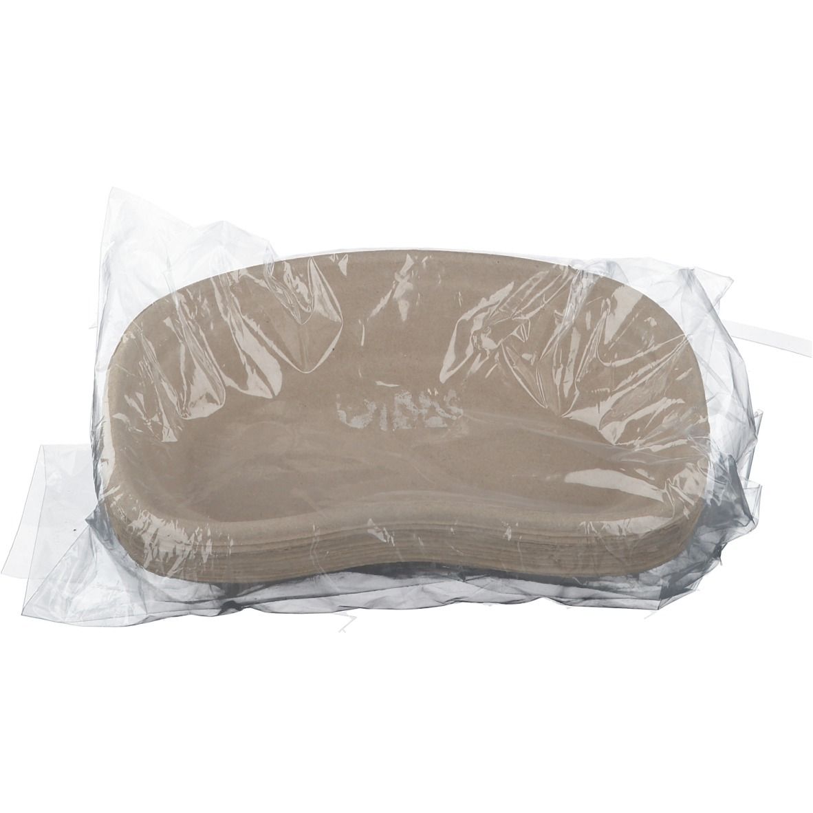 Nierenschale Pappe 48 x 150 x 255 mm grau