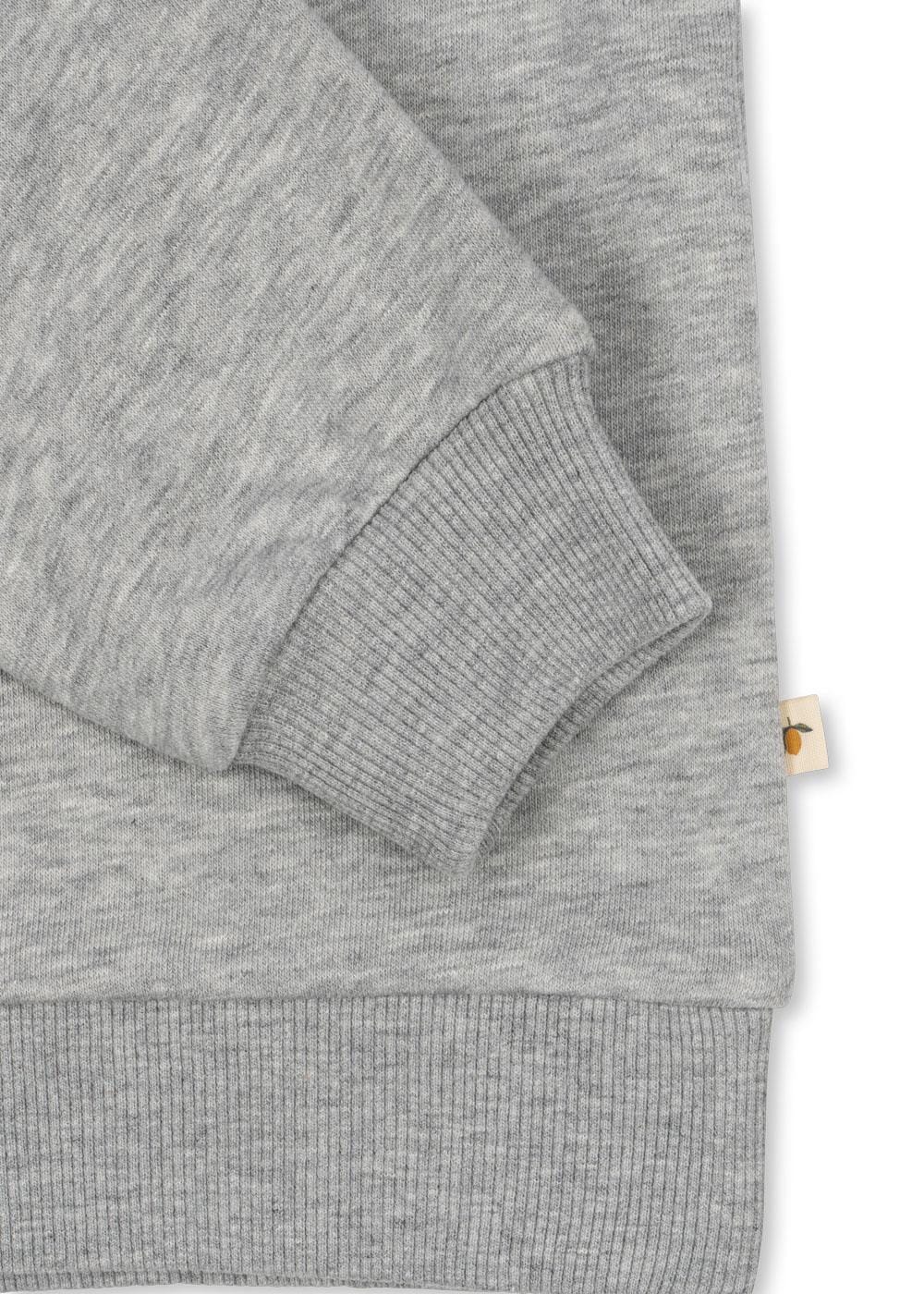 Konges Sløjd Lou Sweat Shirt Ocs ks102021 grey melange
