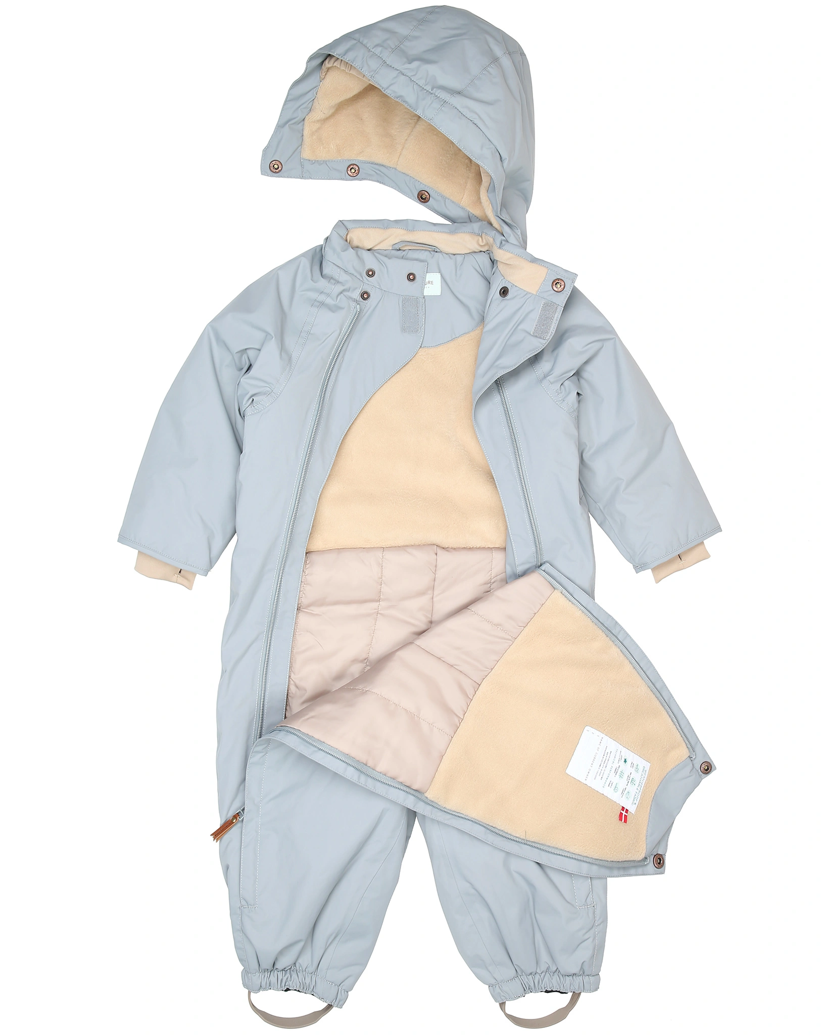 Schneeanzug MATWISTI mit Innenfleece in monument blue
