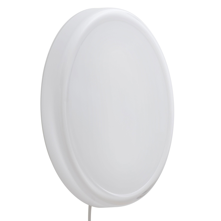 Muuto Looped wand/plafondlamp wit met snoer