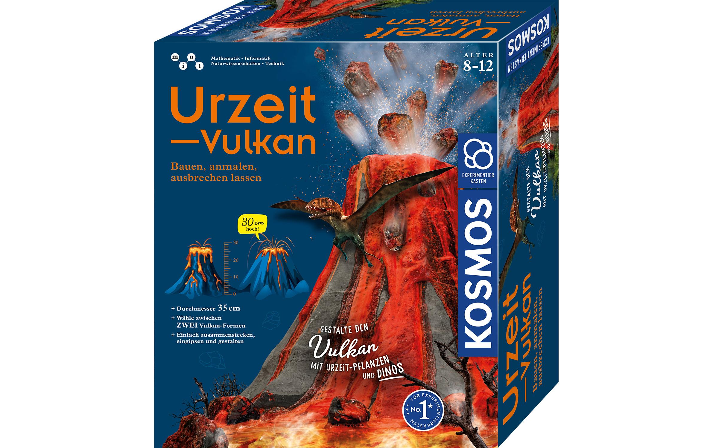 Experimentierkasten Urzeit-VulkanAufregendes Experiment mit Bastelspass
