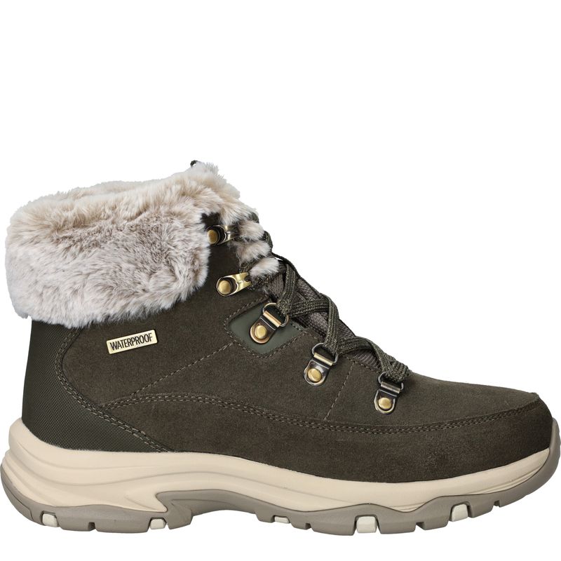 Skechers Trego Waterproof Wandelschoenen Groen Dames