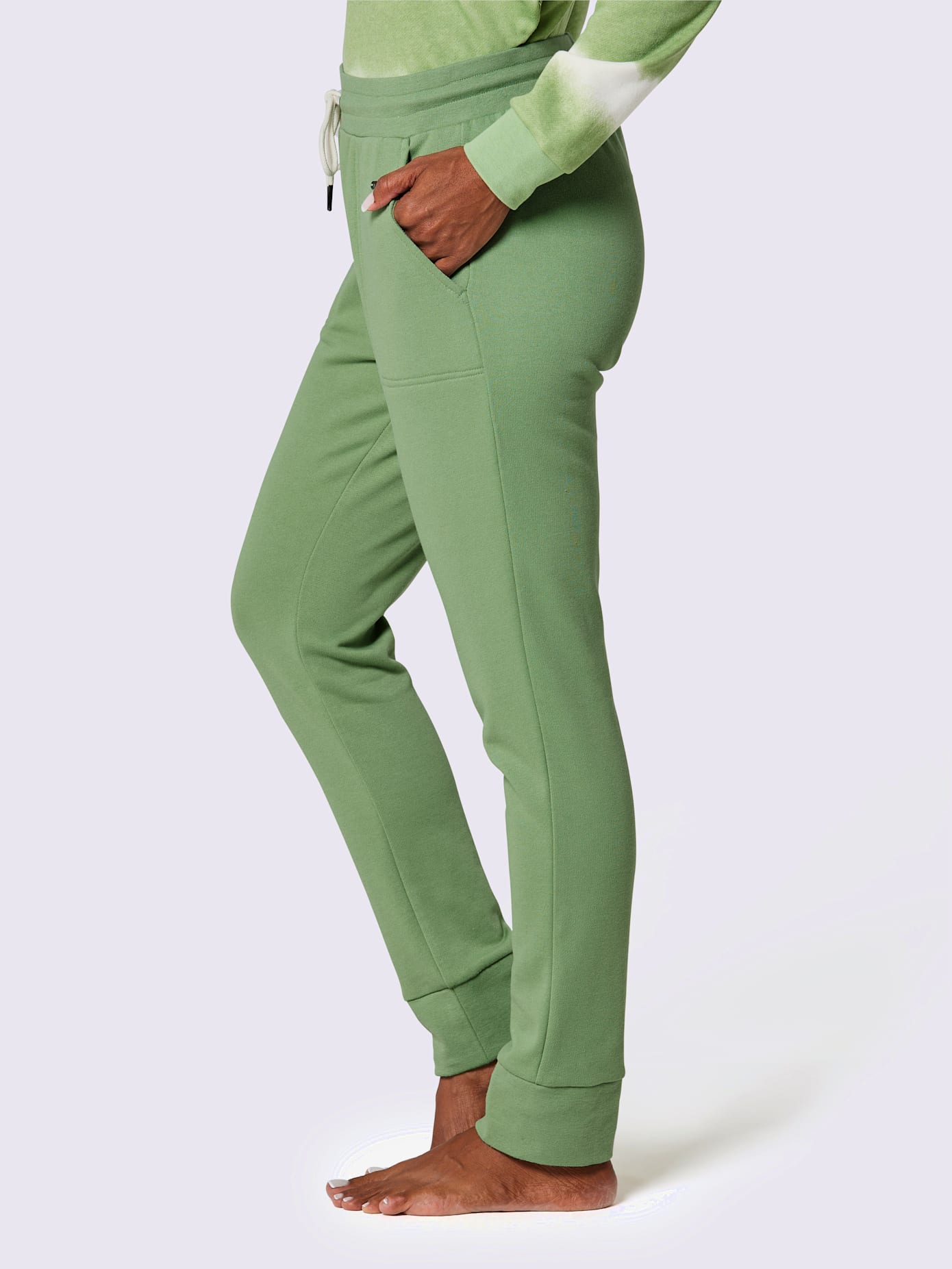 Pantalon matière sweat