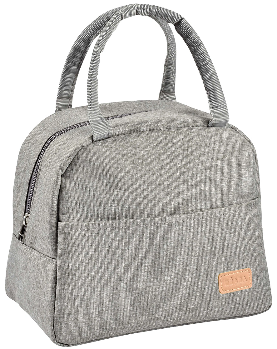 Kühltasche LUNCH (25x14,5x21,5) mit Tragegriffen in heather grey