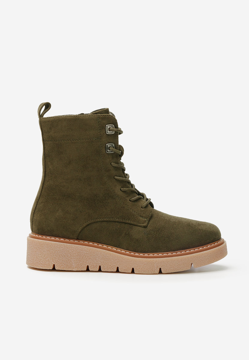 Bottines femme vert Terrianna