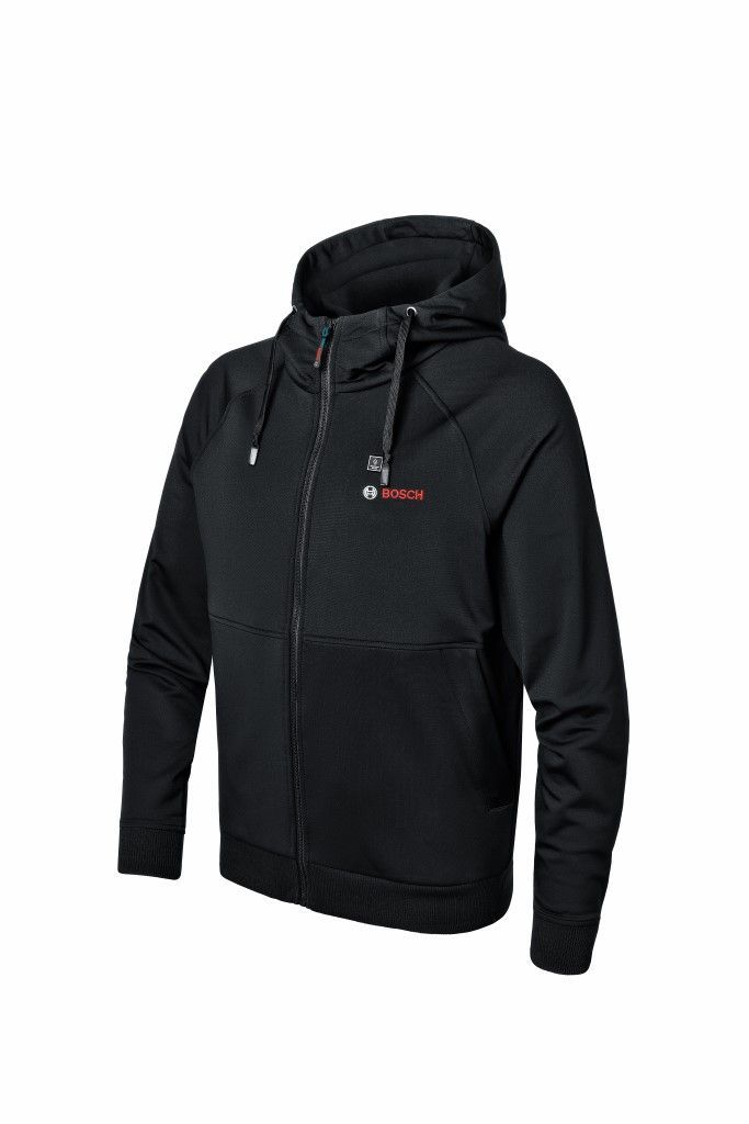 Bosch GHH 12 18V XA XL Accu verwarmde hoodie (in Doos) - 06188000ET