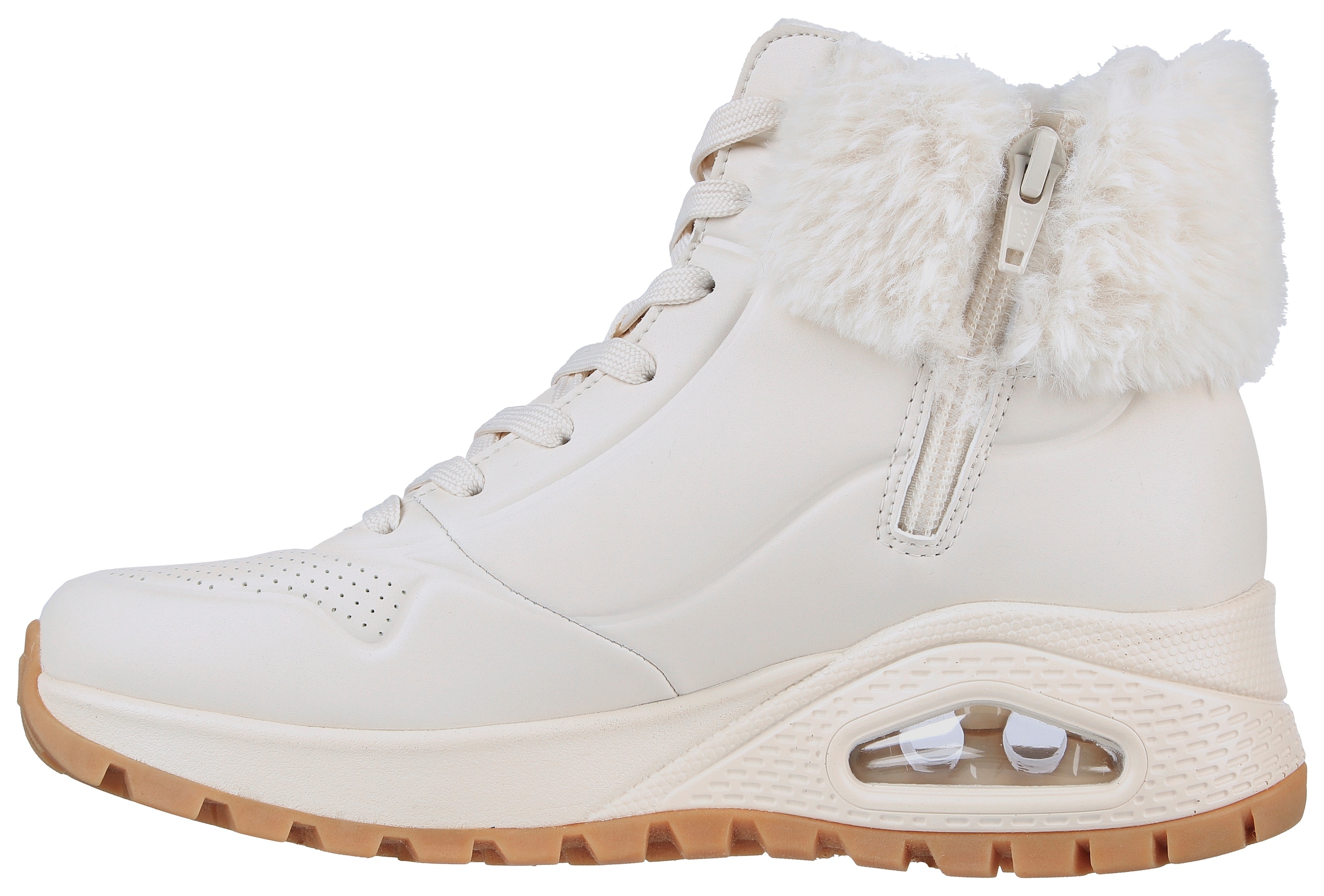 Skechers Schnürboots »UNO RUGGED - FALL AIR«  Winterboots mit Air-Cooled Memory Foam® Komfort-Innensohle