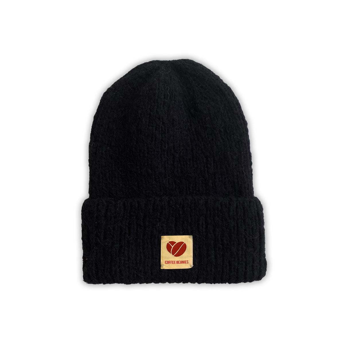 Coffee Beanies  Sky beanie strikhue - sort