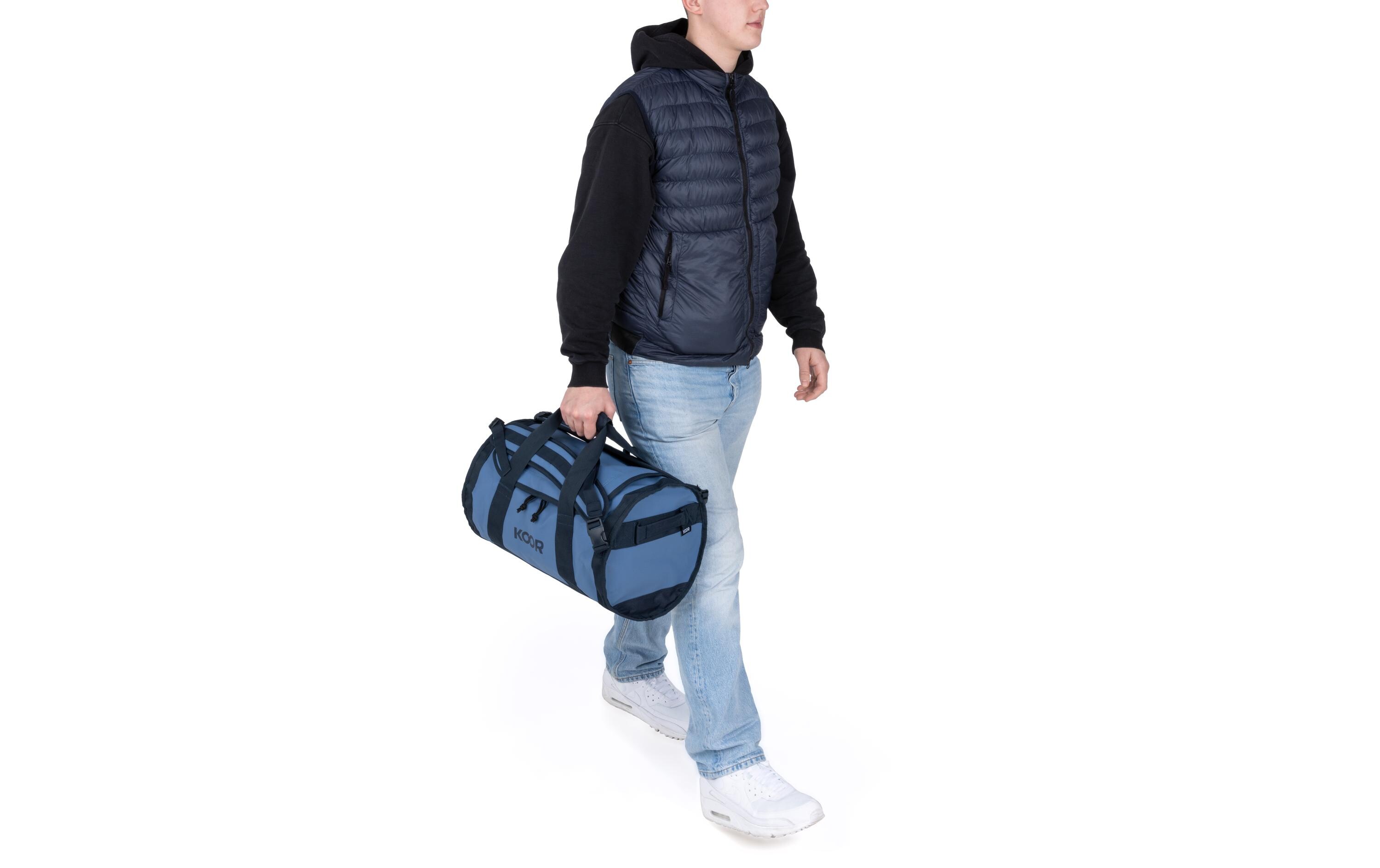 Duffle Bag Sooma 30 l, BlauWasserabweisende Reisetasche