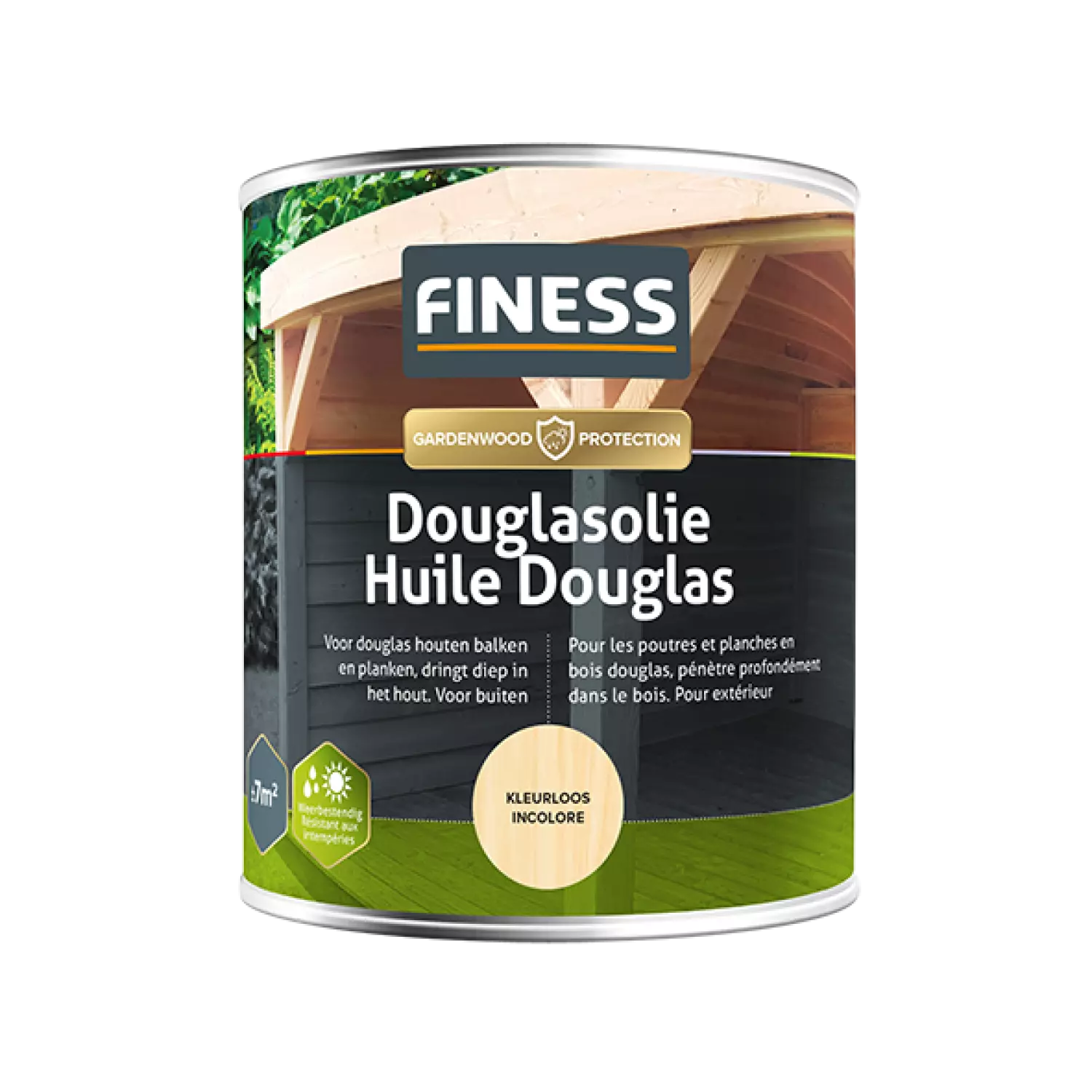 Finess Douglas olie - Kleurloos - 750ml