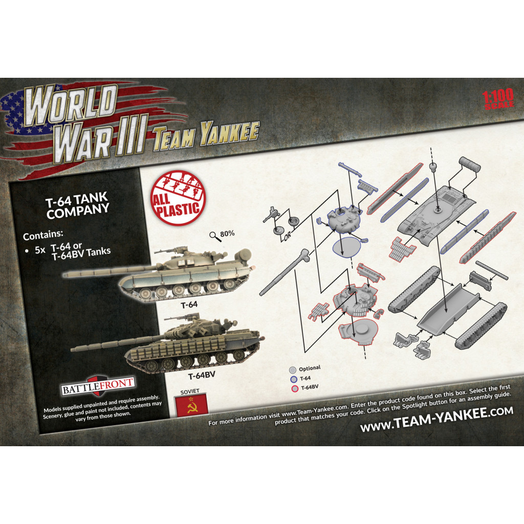 Team Yankee - T-64BV Tank Company