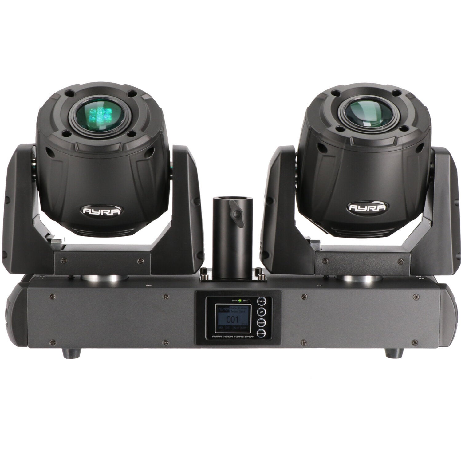 Ayra Vision Twins Spot LED movinghead set inclusief flightcase