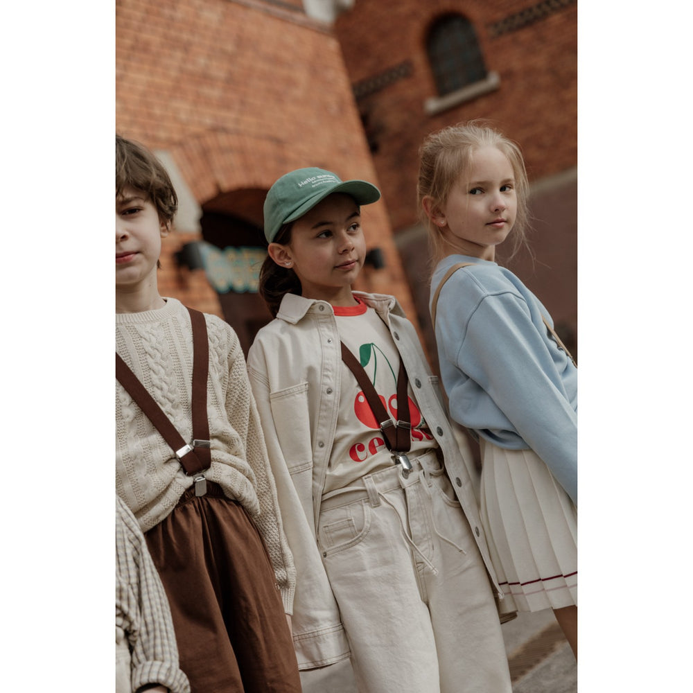 Køb Silly Silas Chocolate Brown Kids' Braces