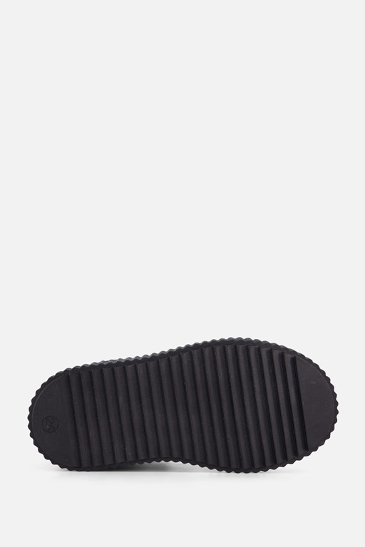 Muyters Veterboots blauw Lakleer