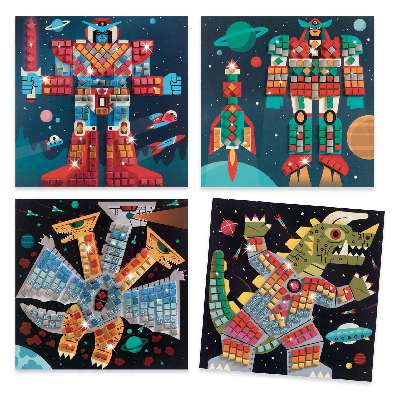 Djeco Mozaïek Space Battle