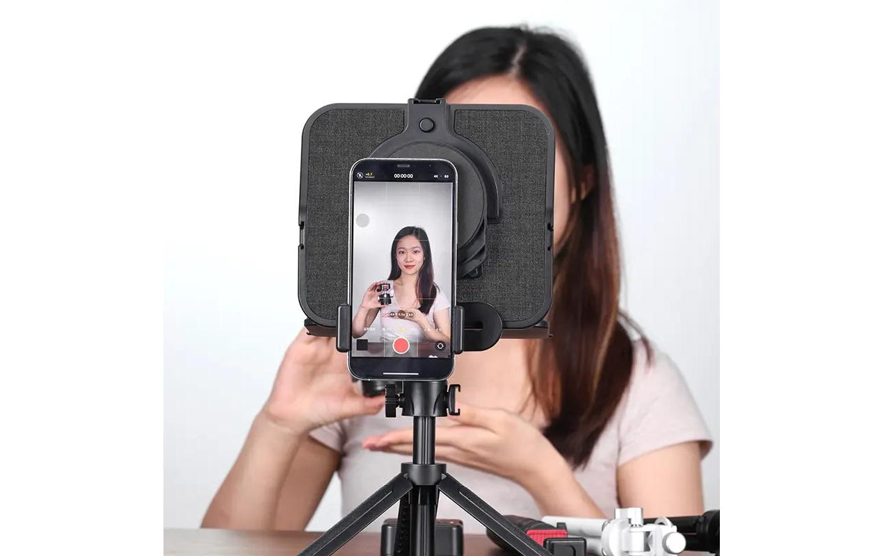 Teleprompter für Smartphones/Kameras RT02Teleprompter für Handys, Tablets und Kameras