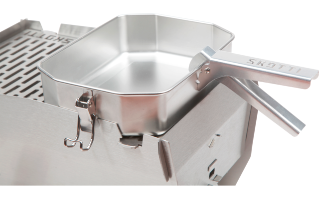 Skotti Multifunktionsbox Boks für Skotti Grill inklusive Hebezange
