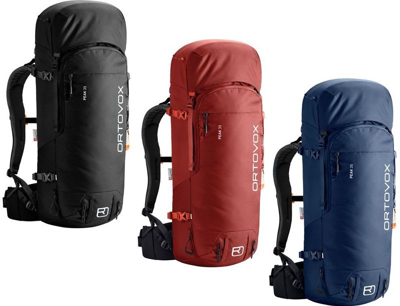 Ortovox - Wintersport Rugzak - Zwart - 35 Liter - Gewatteerde Schouderbanden