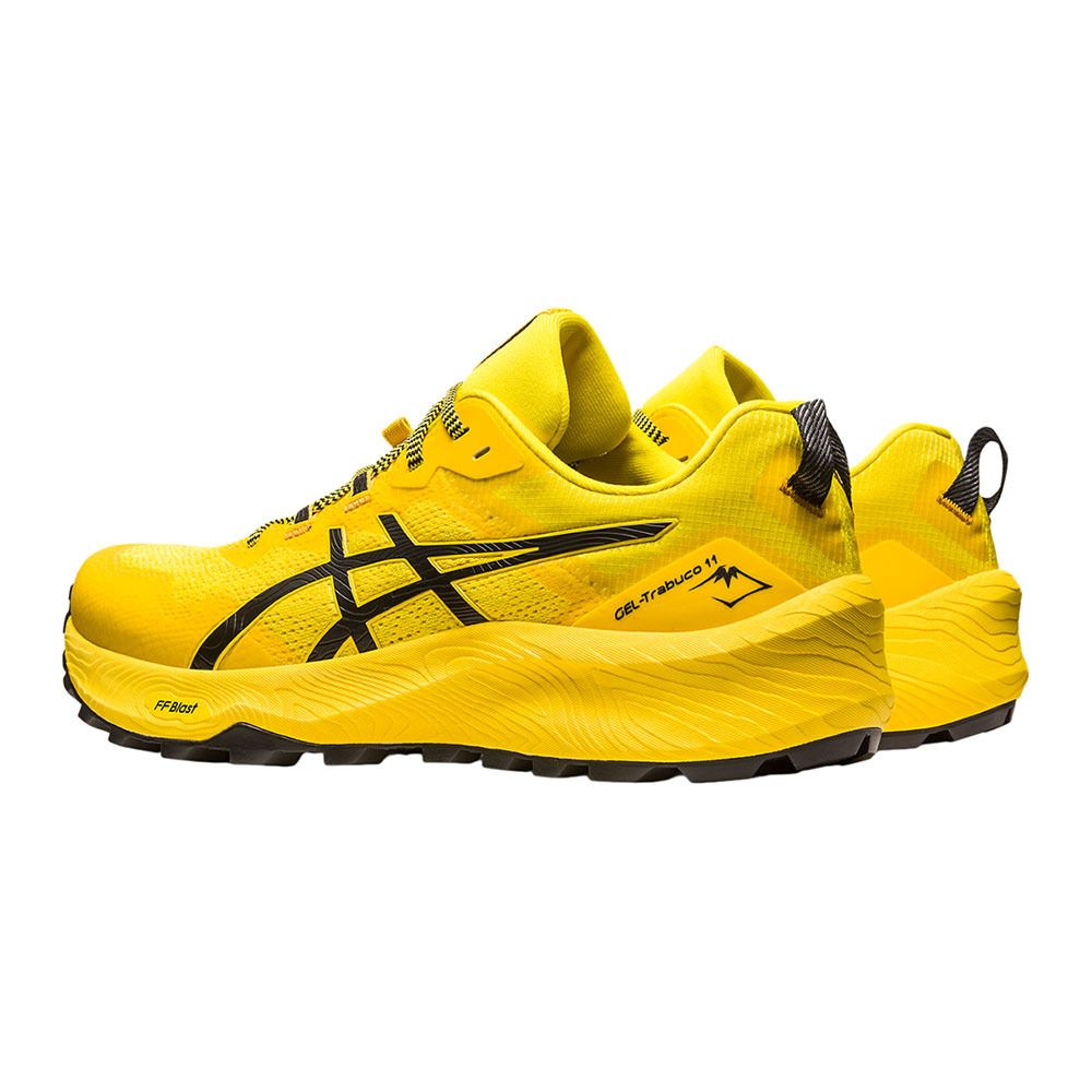 Asics GEL-TRABUCO 11 - Chaussures trail Homme golden yellow/black