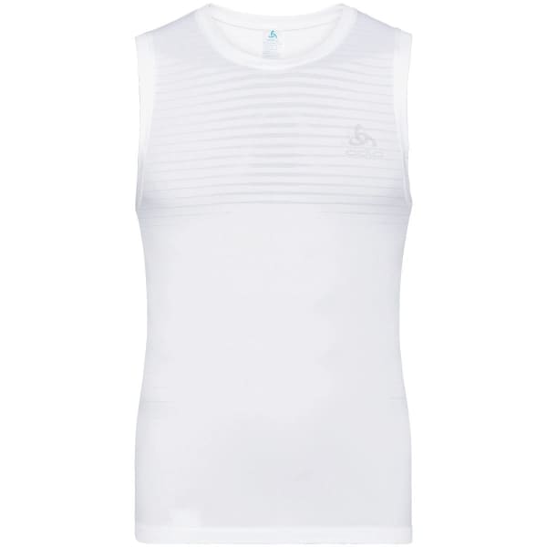 Débardeur running ODLO BL TOP CREW NECK SINGLET PERFORMANCE WHITE