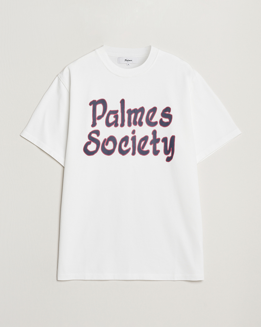 Palmes Society T-Shirt White