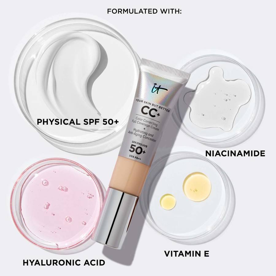It Cosmetics CC+ Foundation SPF50+ 10 Medium Tan 32ml