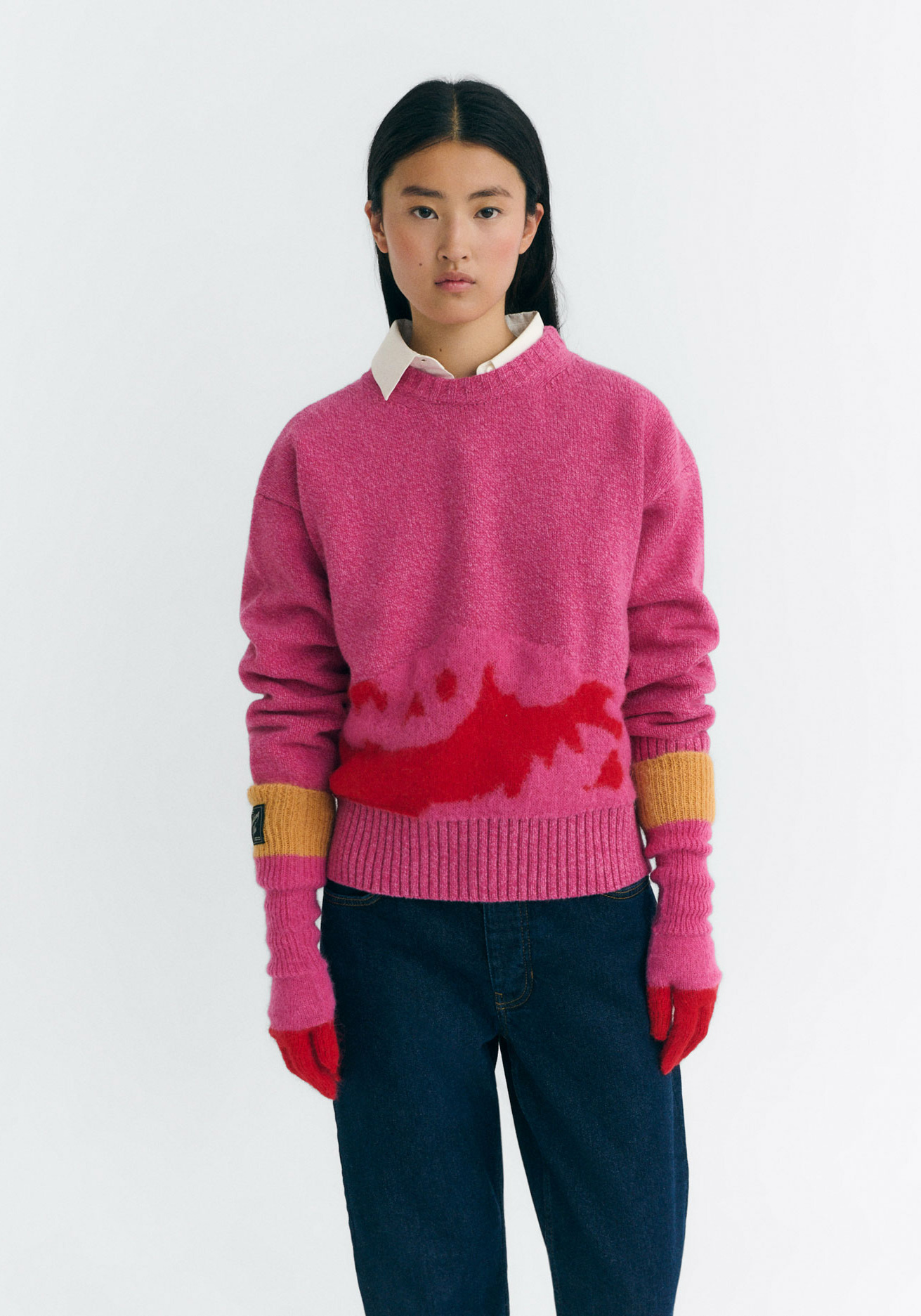 Thinking Mu Handschuhe Maggie Pink