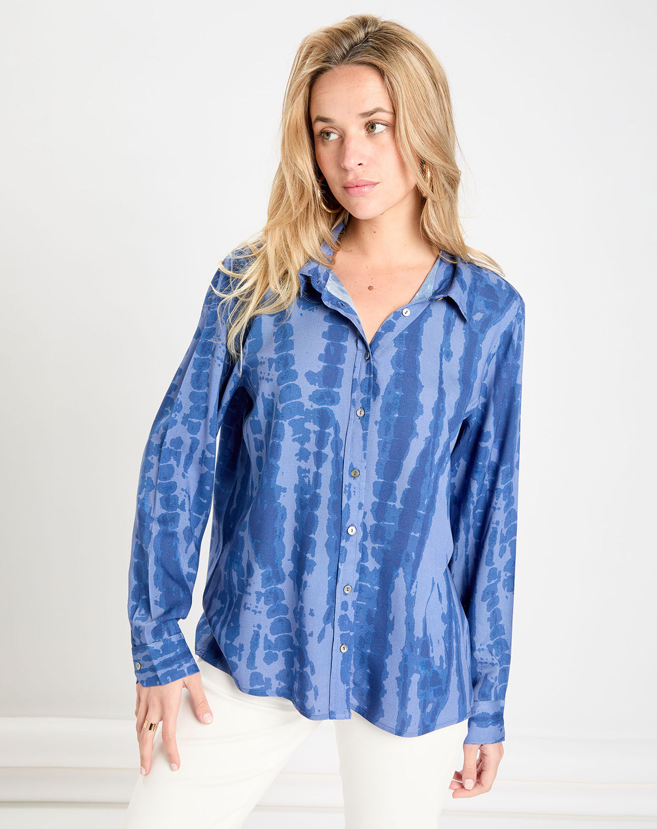 La Petite Etoile Chemise Jana bleue