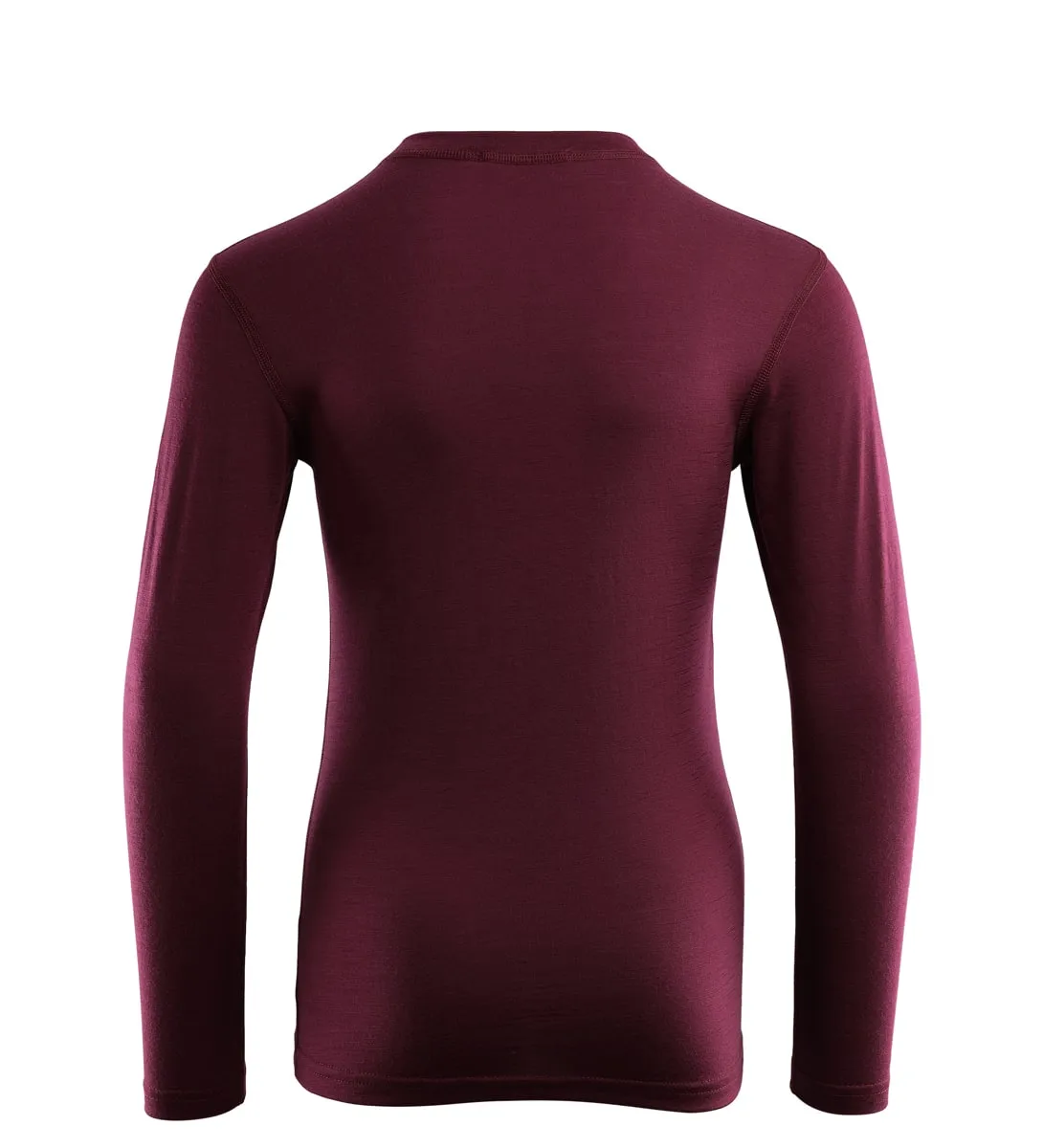 Aclima Juniors' LightWool Crew Neck Zinfandel