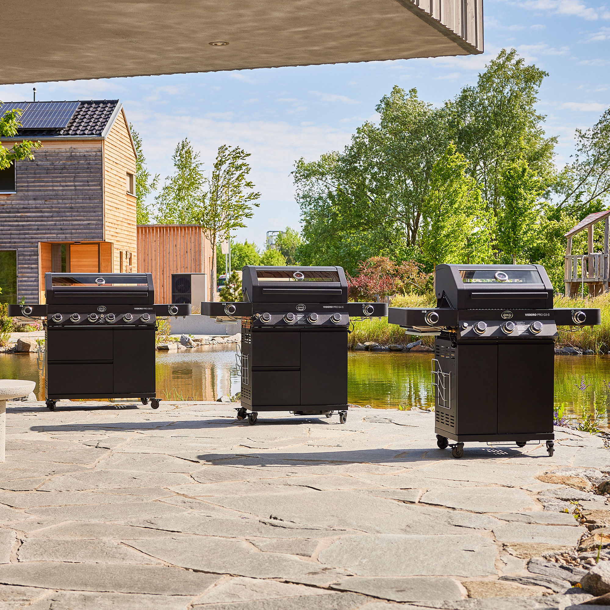 Gasgrill BBQ-Station VIDERO PRO G4-S VARIO+ 50mbar
